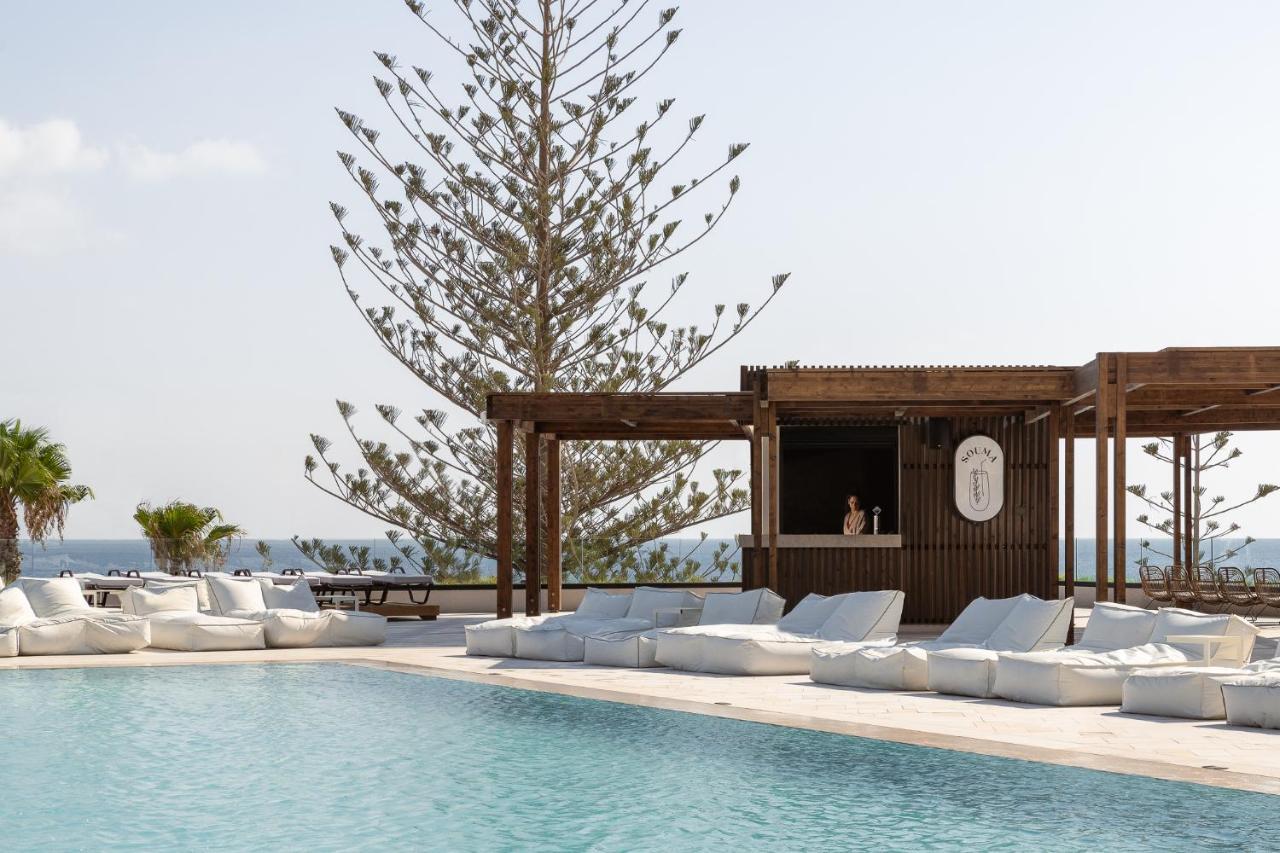 Helea Lifestyle Beach Resort Kallithea  ภายนอก รูปภาพ The bar at the Mykonos Villa