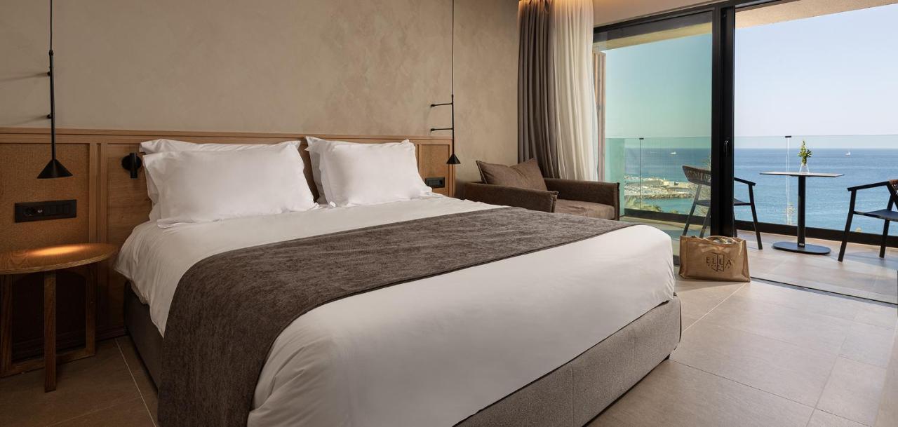 Helea Lifestyle Beach Resort Kallithea  ภายนอก รูปภาพ A bedroom at the hotel