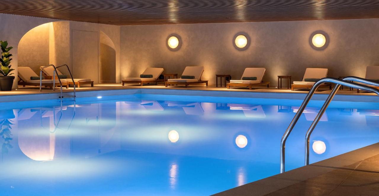 Helea Lifestyle Beach Resort Kallithea  ภายนอก รูปภาพ The pool at the spa